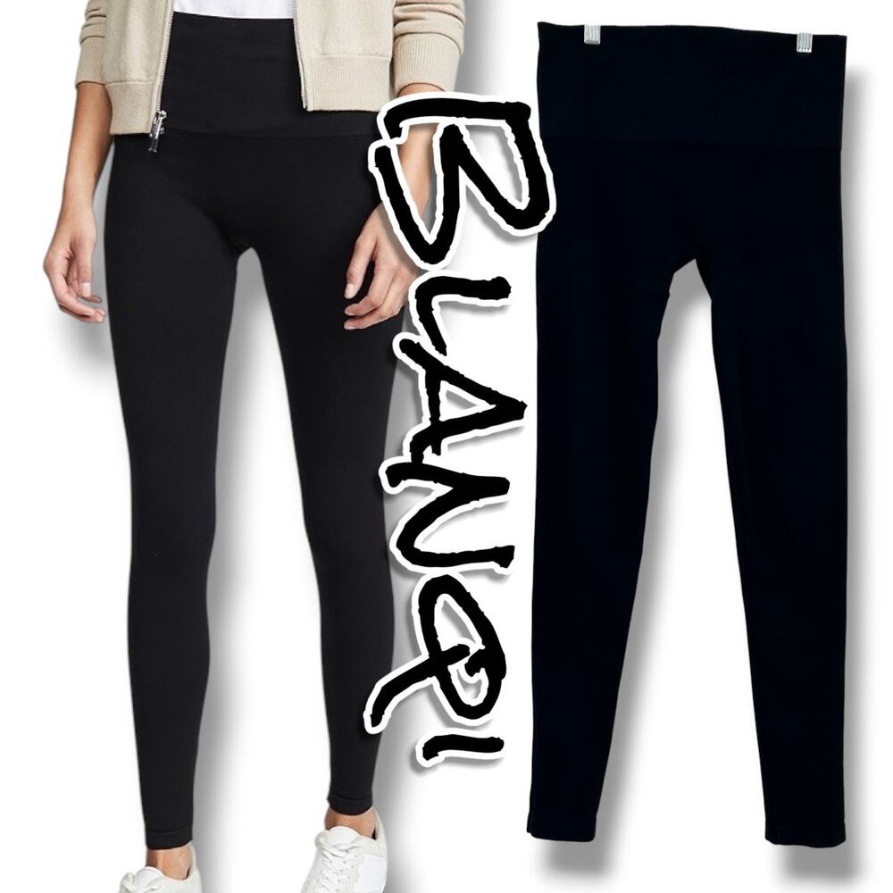 BLANQI Hipster Support Leggings Black Maternity Compression Leggings Size M